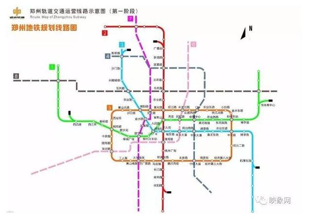 郑州地铁3号线最新线路图,郑州地铁3号线全新调整版线路图新鲜出炉！