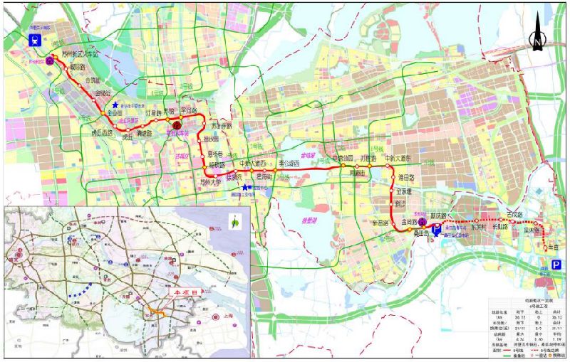 苏州地铁6号线最新线路图,最新公布的苏州地铁6号线路网图，全景呈现便捷新格局。