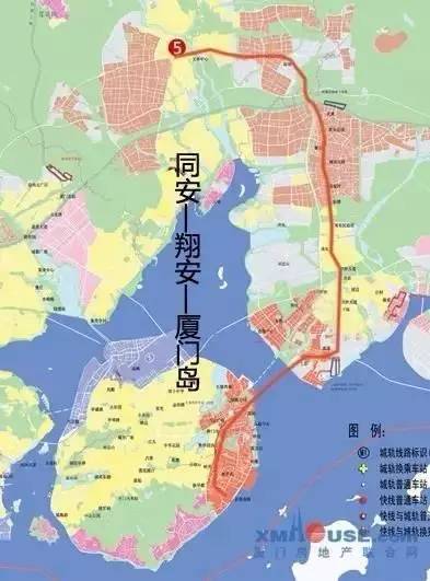 厦门地铁最新线路图,“更新版”厦门地铁线路图出炉