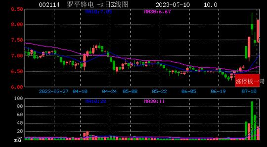 罗平锌电最新股价,罗平锌电近期股价一览