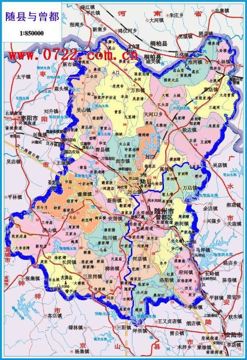 最新随州地图,最新版随州攻略图