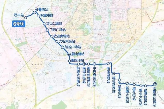 长春地铁6号线喜讯连连，未来出行更便捷