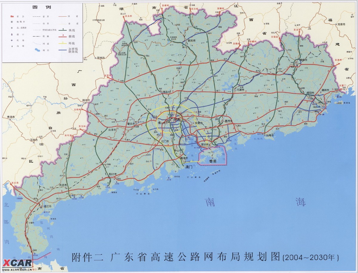 广东高速最新路线图